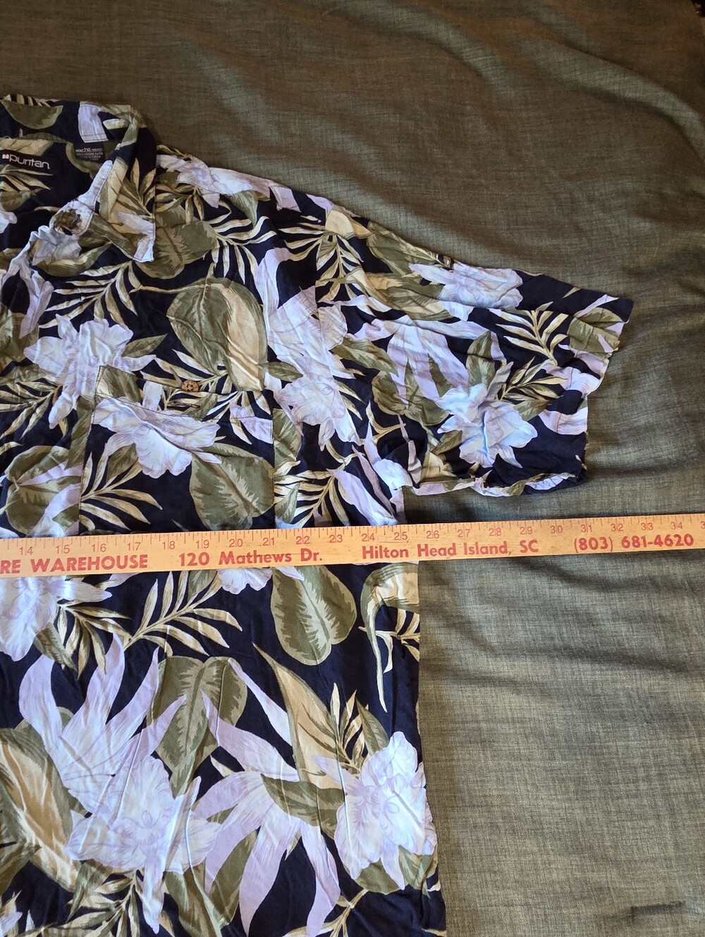 Puritan Button Down Men's Size 2XL - Picture 3 of 5